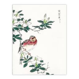 Artery8 Numata Kashu Framed Wall Art Print Long Tailed Rosefinch Japan - Size: A4 - thumbnail 3