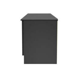Ready Assembled 2 U Holborn 2 Door 2 Drawer Superwide TV Unit (Ready Assembled) in Black - thumbnail 3