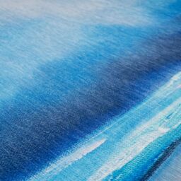 Kukoon Blue Coastal Beach Abstract Living Area Rug - Size: 160 cm x 230 cm - thumbnail 5