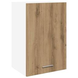 Berkfield Home Hanging Cabinet Lyon Artisan Oak 40x31x60 cm Engineered Wood in Brown - Size: 40 x 31 x 60 cm - thumbnail 1