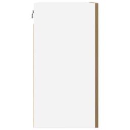 Berkfield Home Hanging Cabinet Lyon Artisan Oak 40x31x60 cm Engineered Wood in Brown - Size: 40 x 31 x 60 cm - thumbnail 6