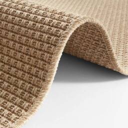 THE RUGS Flatwoven Indoor Outdoor Runner Nature Sisal Look Durable Floor Rug in Beige - Size: 80 cm x 250 cm - thumbnail 2