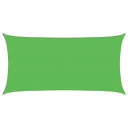 Berkfield Home Sunshade Sail 160 g/m¬≤ Light Green 3x6 m HDPE - thumbnail 2