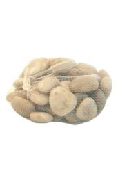 KDMD White River Stones 4 Pack Ornament in Cream