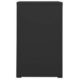 Berkfield Home Filing Cabinet Anthracite 46x62x102.5 cm Steel in Black - thumbnail 4
