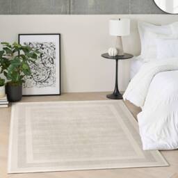 The Rug Shop UK Grand Street Grn05 Ivory Taupe Rug By DKNY - Size: 160 cm x 220 cm - thumbnail 2