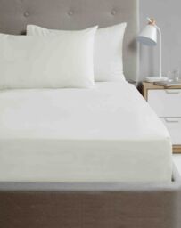 Rapport Home So Soft Microfibre House Wife Pillowcase Pair in Cream - Size: Standard Pillow Case