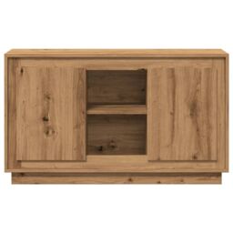 Berkfield Home Sideboard Artisan Oak 102x35x60 cm Engineered Wood in Brown - Size: 102 x 35 x 60 cm - thumbnail 4