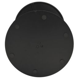 Berkfield Home Garden Table Round Black √ò60x105 cm Steel - Size: 60x105 cm - thumbnail 6