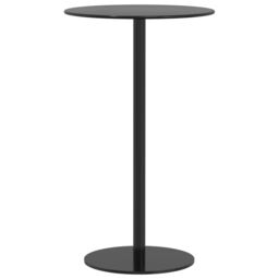 Berkfield Home Garden Table Round Black √ò60x105 cm Steel - Size: 60x105 cm - thumbnail 2