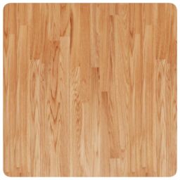 Berkfield Home Square Table Top Light Brown 70x70x1.5cm Treated Solid Wood Oak - Size: 70x70x1.5 cm - thumbnail 2