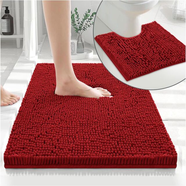 GAVENO CAVAILIA Loop Bath Mat in Red - image 1