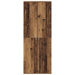 Berkfield Home Highboard Old Wood 70x35x180 cm Engineered Wood in Brown - Size: 70 x 35 x 180 cm - thumbnail 6