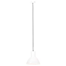 Berkfield Home Hanging Lamp 25 W White Round 28.5 cm E27 - thumbnail 3