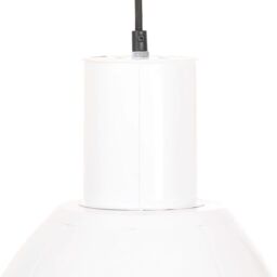 Berkfield Home Hanging Lamp 25 W White Round 28.5 cm E27 - thumbnail 6