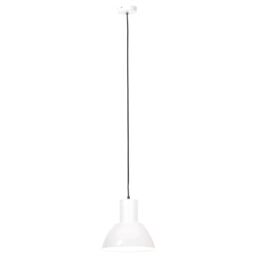 Berkfield Home Hanging Lamp 25 W White Round 28.5 cm E27 - thumbnail 4