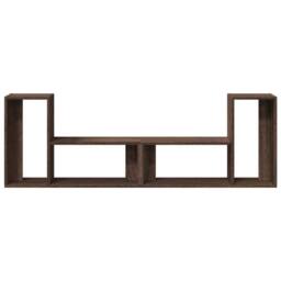 Berkfield Home TV Cabinets 2 pcs Brown Oak 75x30x50 cm Engineered Wood - Size: 75 x 30 x 50 cm - thumbnail 6