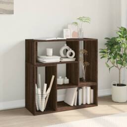Berkfield Home TV Cabinets 2 pcs Brown Oak 75x30x50 cm Engineered Wood - Size: 75 x 30 x 50 cm - thumbnail 4