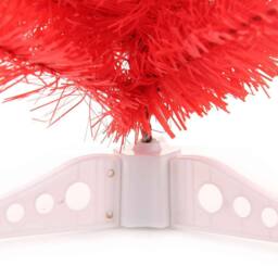 Voltico 1FT Mini Colours Tree Tabletop Small Artificial Xmas Tree in Red - Size: 30 cm - thumbnail 4