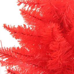 Voltico 1FT Mini Colours Tree Tabletop Small Artificial Xmas Tree in Red - Size: 30 cm - thumbnail 5