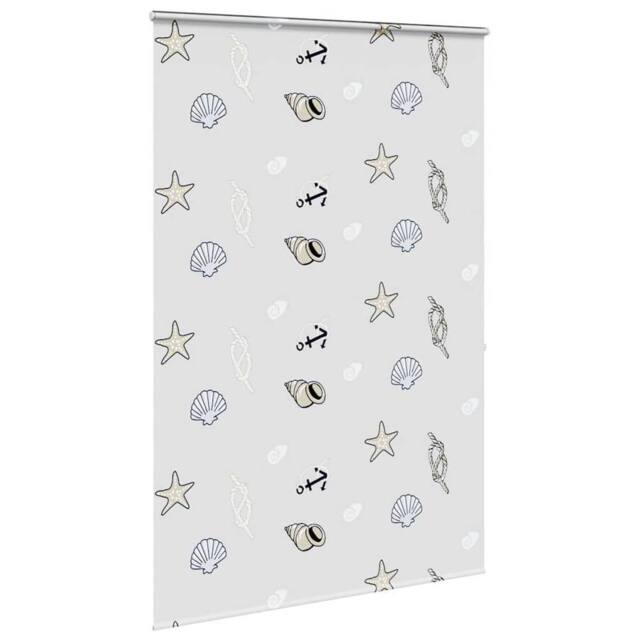 Berkfield Home Shower Roller Blind with Cassette 150x240 cm Fabric Width 146 cm in Light Grey - image 1