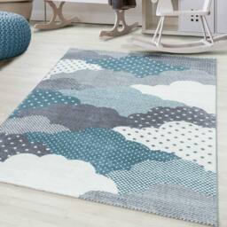 Bravich LTD Kids Clouds Rug - Bambi in Blue - Size: 160 cm x 230 cm - thumbnail 1