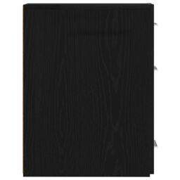 Berkfield Home Apothecary Cabinet Black Oak 20x45.5x60 cm Engineered Wood - thumbnail 7