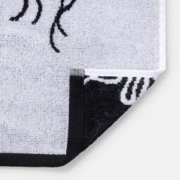 OHS Bows 100% Premium Cotton Hand Towel Hotel Quality Soft Absorbent in White - thumbnail 5