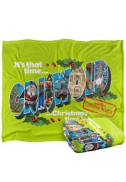 Warner Brothers Christmas Vacation Silky Touch Super Soft Throw Blanket 152x127cm in White - Size: 152x127 cm - thumbnail 2