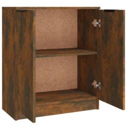 Berkfield Home Sideboards 3 pcs Smoked Oak Engineered Wood in Brown - thumbnail 8