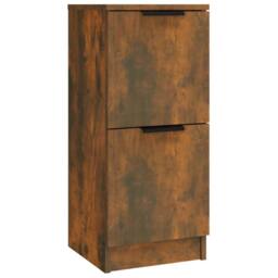 Berkfield Home Sideboards 3 pcs Smoked Oak Engineered Wood in Brown - thumbnail 9