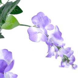 Berkfield Home Artificial Wisteria with Pot 120 cm in Green - thumbnail 2
