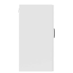 Berkfield Home Kitchen Wall Cabinet Lucca High Gloss White Engineered Wood - thumbnail 6