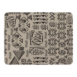 Benjamin Tate Design Striped Egyptian Theme With Ethnic & Tribal Motifs Blanket in Natural - Size: 120 cm x 150 cm - thumbnail 1