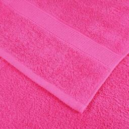 Berkfield Home Premium Hand Towels SOLUND 4 pcs Pink 50x100 cm 600 gsm - thumbnail 7