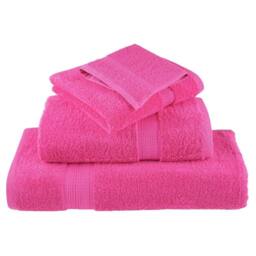 Berkfield Home Premium Hand Towels SOLUND 4 pcs Pink 50x100 cm 600 gsm - thumbnail 4