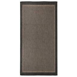 Berkfield Home Outdoor Flatweave Rug 100x200 cm Dark Brown - Size: Medium - thumbnail 2