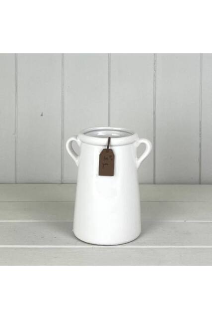 "KDMD White Contemporary for You"" Vase""" - image 1