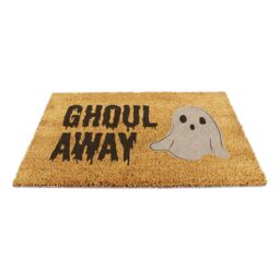 Artsy Mats Ghoul Away Coir Doormat (60 x 40cm) in Brown - Size: 40 x 60 cm - thumbnail 6