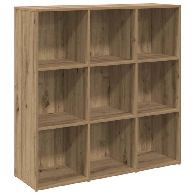 Berkfield Home Book Cabinet Artisan Oak 98x29x97.5 cm in Brown - image 1