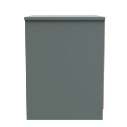 Ready Assembled 2 U Denver 2 Drawer Bedside Cabinet (Ready Assembled) in Pale Green - thumbnail 2
