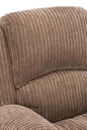 More4Homes Postana Dual Motor Electric Rise Recliner Jumbo Cord Fabric Chair in Brown - thumbnail 5