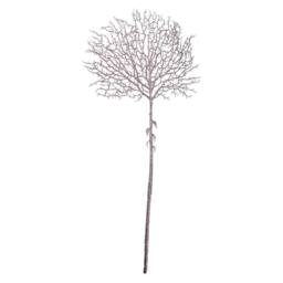 VFM e-Store Christmas Glitter Stem Decoration 88cm x 41cm Rose Gold X 1 - Size: 88 cm x 41 cm