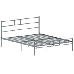 Home Discount Vida Designs Dorset Metal Single Double King Bed Frame Bedroom Furniture in Silver - thumbnail 8