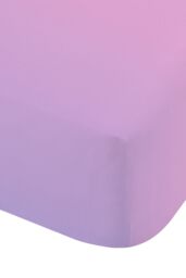 Catherine Lansfield 'Ombre Rainbow Clouds' Fitted Sheet in Pink - Size: Single Fitted - thumbnail 2