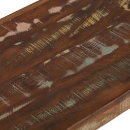 Berkfield Home Bench Multicolour Solid Reclaimed Wood 100 x 35 x 45 cm - thumbnail 7