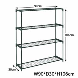 SPETLEK 4 Tier Plant Stand Planter Holder Flower Pot in Green - thumbnail 2