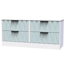 Ready Assembled 2 U Washington 4 Drawer Bed Box (Ready Assembled) in Duck Egg Blue - thumbnail 3
