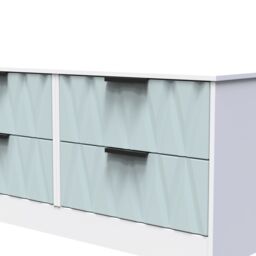 Ready Assembled 2 U Washington 4 Drawer Bed Box (Ready Assembled) in Duck Egg Blue - thumbnail 4