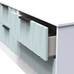Ready Assembled 2 U Washington 4 Drawer Bed Box (Ready Assembled) in Duck Egg Blue - thumbnail 5